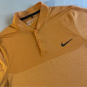 Nike Blade Collar Polo Shirt Men M Performance Golf Top